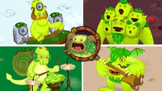 Elemental Elegance 4Element Monsters Dress Up as Entbrat from Plant Island  My Singing Monsters [upl. by Bergeron]