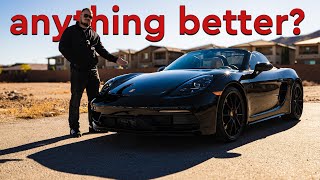 2022 Porsche 718 Boxster GTS Review [upl. by Myrle]