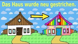 Deutsch lernen Aktiv und Passiv  German for children and beginners active  passive [upl. by Luar90]