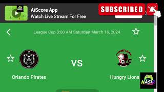 Pirates Vs Hungry Lions Match Scores [upl. by Nivej]