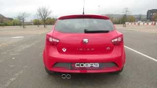 Seat Ibiza FR 14 TSI Performance Exhaust by Cobra Sport Exhausts [upl. by Zeph]