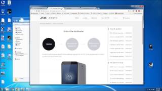 HOW TO Unlock Zuk Z2 bootloader amp Flash TWRP [upl. by Garlen]
