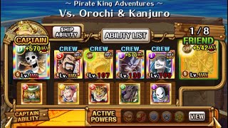 OPTC PKA vs Orochi amp Kanjuro  Level 100300 Brook HP Cut [upl. by Wilton680]