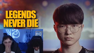 KAMETO ET SAKEN RÉAGISSENT À LA VIDÉO DINTRO DE DEMI FINALE DES WORLDS [upl. by Gotthelf853]