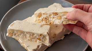 nougat recipes Quick easy recipe for holidaysnougat candy [upl. by Keraj]