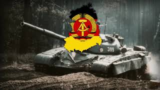 quotUnsere Panzerdivisionquot  East German Tank March [upl. by Hayifas]