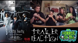 quotDeath Note Light up the New Worldquot Trailer Reaction  The Horror Show [upl. by Monie]