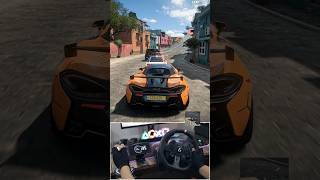 Mclaren 620R Stunt Race 🚗 shorts [upl. by Eylrahc]