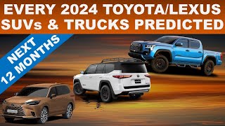 ENGINEER PREDICTS EVERY TOYOTA amp LEXUS SUVs amp TRUCKS DEBUTING IN THE NEXT 12 MONTHS  DETAILSTIMING [upl. by Ylrbmik961]