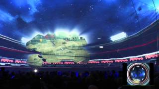 360 degrees DOME projection [upl. by Otcefrep]