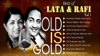 Best of LATA amp RAFI  Golden Collection of Hindi Yugaleet  OLD IS GOLD [upl. by Ynattib]