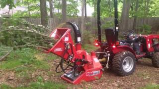 Mahindra eMax with Woodmaxx TM86H [upl. by Yrogerg536]