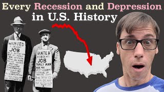 Every Recession and Depression in American History [upl. by Wenn]