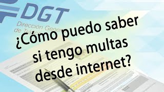 Consultar multas dgt desde tu movil [upl. by Myron]