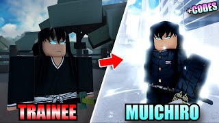 Type Soul Going From NOOB TO BANKAI AS MUICHIRO TOKITO Snow [upl. by Gillie867]