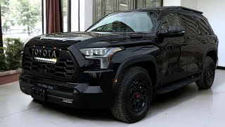 NEW 2024 Toyota Sequoia TRD PRO Brutal Luxury SUV  Exterior And Interior [upl. by Ailekahs]