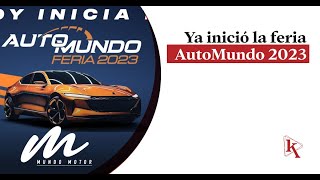 AutoMundo 2023 La feria que exhibe 170 modelos de vehículos y 40 nuevos carros en Ecuador [upl. by Ika]