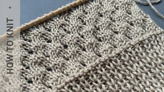 ✨ Легкое мерцание Вязание изысканного узора для весны и лета ✨Light Sparkle Knitting for Spring [upl. by Antonie]