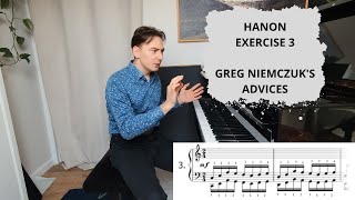 CL Hanon  Exercise no 3  TUTORIAL  Greg Niemczuk [upl. by Niwdog258]