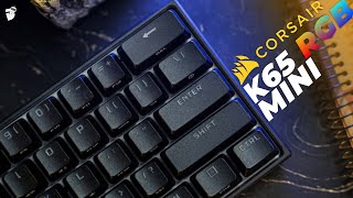 Corsair K65 RGB Mini 60 Keyboard  Mini Budget Max Features [upl. by Elehcim]