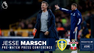 LIVE Jesse Marsch press conference  Leeds United v Southampton  Premier League [upl. by Skeie]