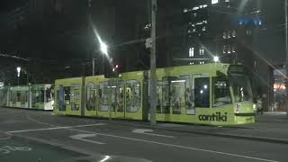 Contiki Tours tram D1 3533 St Kilda Rd [upl. by Langham324]