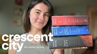 Full Crescent City Series Book Review  Fantasy Books Sarah J Maas Read with Me [upl. by Gisela328]