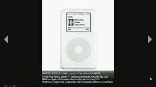 APPLE IPOD 20GB 4TH GENERATION CLASSIC NOW ONLY 99 [upl. by Emmey]