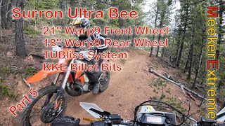 Surron Ultra Bee Warp9 Range Test  Part 5 [upl. by Alvin21]