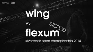 Wing vs Flexum  1v1 rd 32 Silverback Open  UDEF 2014 [upl. by Wavell948]