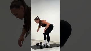 How to do Bent over rear delt dumbbell row correctly [upl. by Lohman]