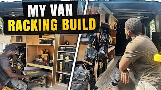 Van racking Build by a carpenter [upl. by Nosahc648]