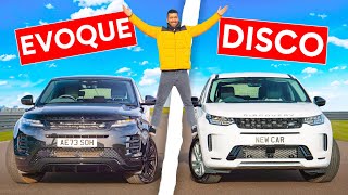 Range Rover EVOQUE vs DISCOVERY SPORT Which Is The Best LAND ROVER For You [upl. by Nasus]