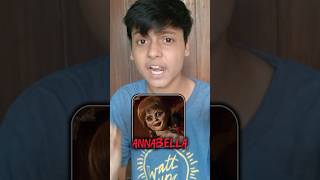 Annabella doll real story 😨👻 shortvideos shorts viral ghoost [upl. by Atwahs]