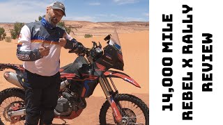 14000 Miles And CRF450L Rebel X Rally Kit Review [upl. by Acila]