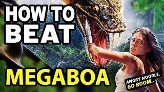 How to Beat the BIG AZZ SNAKE in MEGABOA [upl. by Ajat]