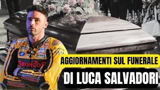 FUNERALE LUCA SALVADORI MISTERO SULLINCIDENTE A FROBURG E ATTESA [upl. by Ecirted]