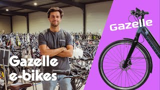 Verschillende soorten elektrische fietsen van Gazelle  Upway [upl. by Teilo]