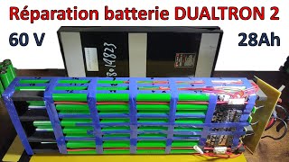 Réparer une batterie de trottinette DUALTRON 2  LG 60V 28Ah [upl. by Atnovart]