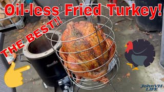 THE BEST FRIED TURKEY OILLESS Big Easy Oil less Turkey Fryer HOW TO charbroil turkey oilless [upl. by Okajima410]