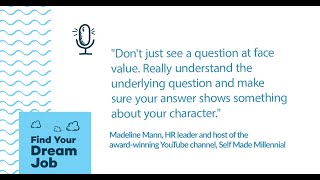 How to Answer the Most Common Job Interview Questions with Madeline Mann [upl. by Aniham]