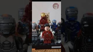 LEGO Iron Man armor collection Unoficial [upl. by Killian408]