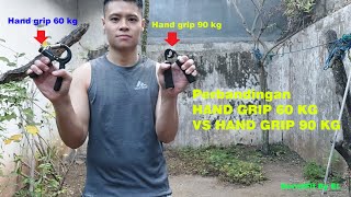 Perbandingan Hand Grip 60 Kg vs Hand Grip 90 kg [upl. by Rajiv]