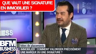 Que vaut une signature en immobilier [upl. by Anyek]