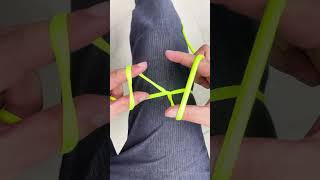 This knot is perfect for tying shoelaces—its not only secure but also looks great [upl. by Magda625]