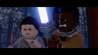 Rey amp Finn vs Kylo Ren Boss Fight  Lego Star Wars The Skywalker Saga [upl. by Nhguavahs]