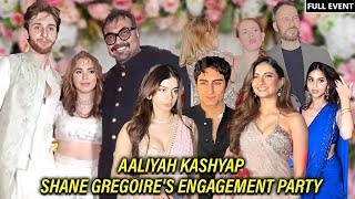 Anurag Kashyaps Daughter Aaliyah Kashyap  Shane Gregoires Engagement Party FULL Event [upl. by Abert]