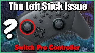 Fixing or Maintaining the Left Stick for Nintendo Switch Pro Controller [upl. by Mylander]