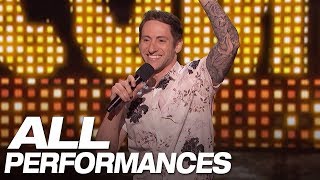 All Of Samuel J Comroes Full Performances On AGT  Americas Got Talent 2018 [upl. by Inttirb]