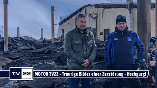 Traurige Bilder einer Zerstörung in Hochgurgl  MOTOR TV22 TOP Mountain Motorcycle Museum [upl. by Yevad]